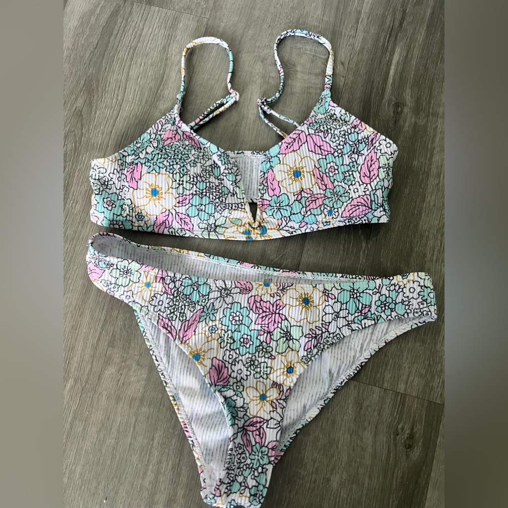 Floral SHEIN Bikini